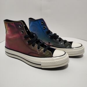 Converse Chuck All Star 70 High Spectrum Iridescent Sneakers, Size Multiple